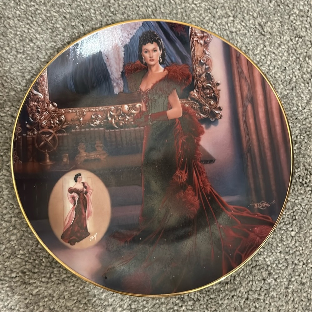 Gone With the Wind Plate